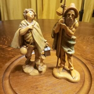 Vintage Fontanini Shepard/Boy Figurines
